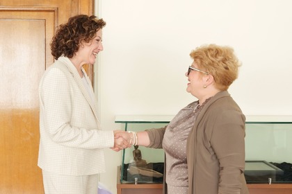 Deputy Minister Irena Dimitrova received the Ambassador of Romania to Bulgaria Brundes Predescu